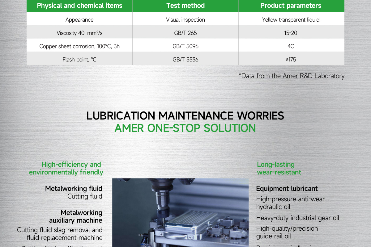 Amer stainless steel cutting oil C13L Amer stainless steel cutting oil C13L